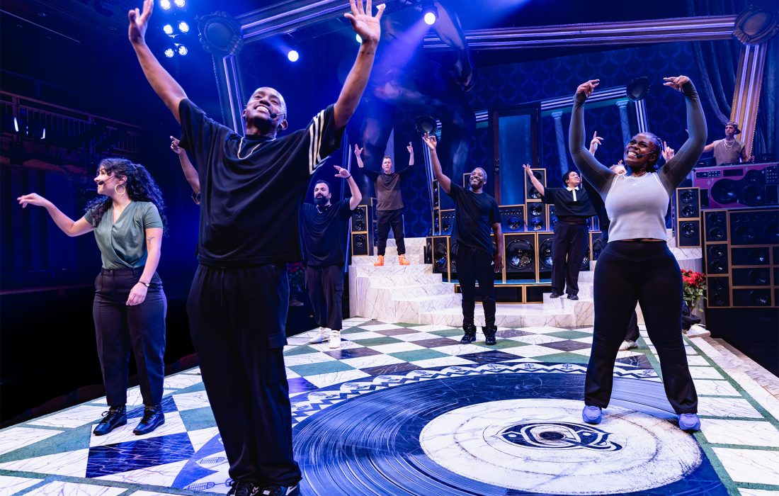 The Chicago Shakespeare Theater put a hip-hop spin on the classic play "Julius Caesar." (Courtesy of Kyle Flubacker)