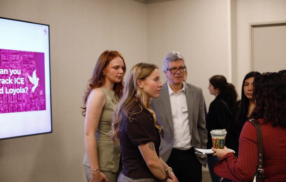 Julia Pentasuglio is the next Editor-in-Chief of the Loyola Phoenix. (Faith Hug | The Phoenix)