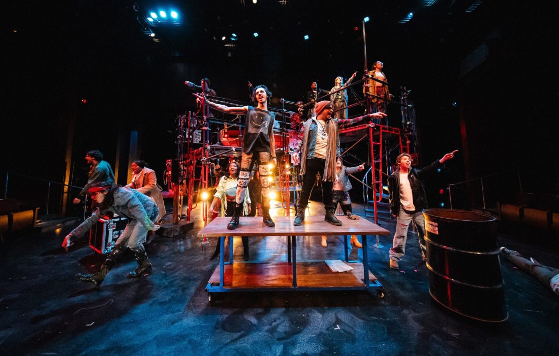 The musical is loosely based on the 1895 opera "La bohème." (Courtesy of Joe Mazza)