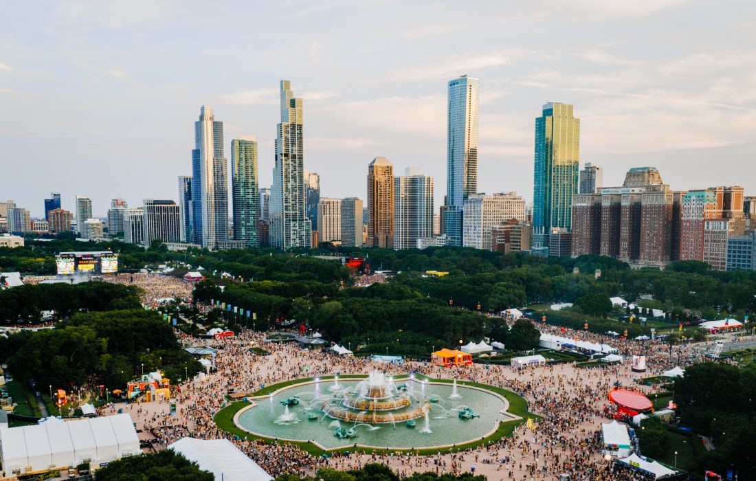 The festival was started in 1991 by Jane's Addiction frontman Perry Farrell. (Andrea Escobar Garcia | Lollapalooza)