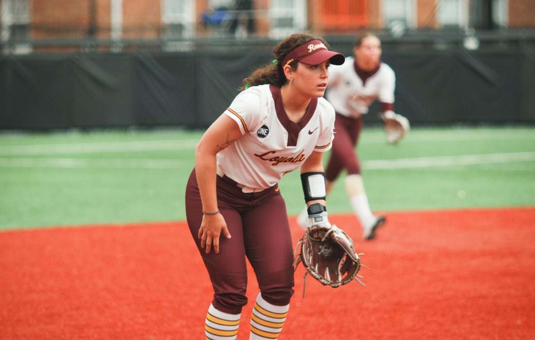 Bella Crimaldi has been playing softball since she was nine. (Amara Bullard | The Phoenix)