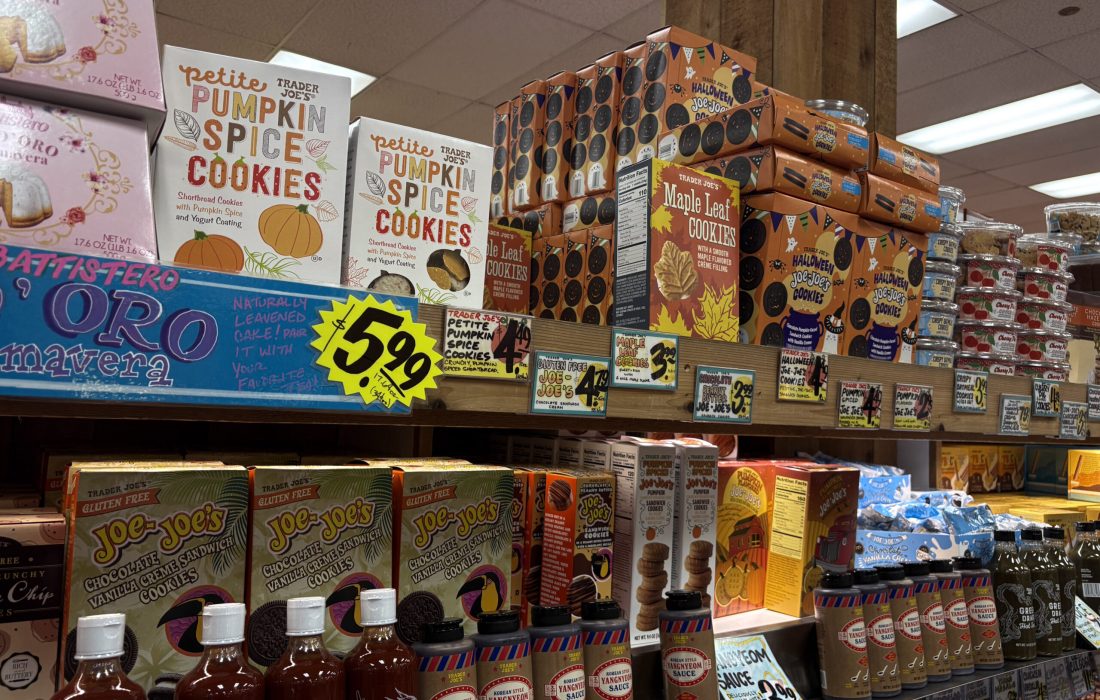 Trader Joes sells 399 different snacks and sweets. (Ayla Lee | The Phoenix)