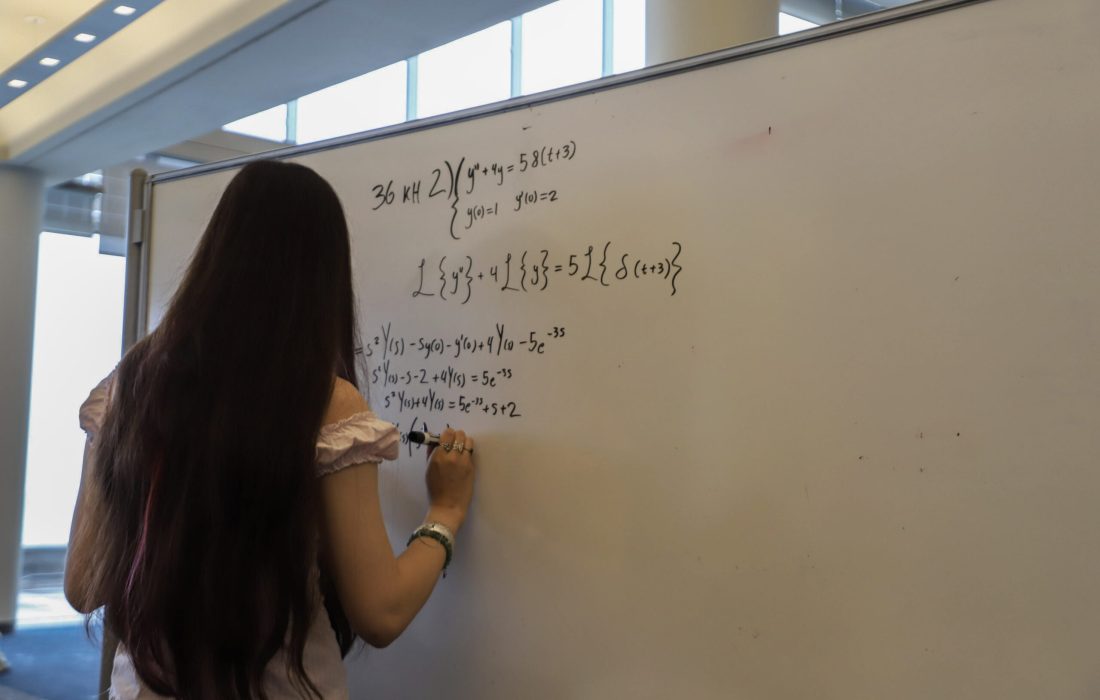 The Navier-Stokes equations are a set of mathematical formulas that describe how viscous fluids—like liquids and gases—move. (Bella Adams | The Phoenix)