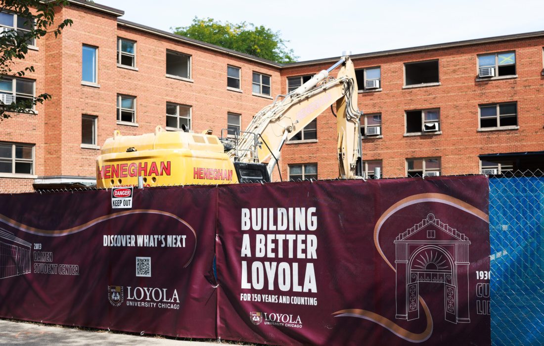 Though delays are expected, new spaces will create offices and classrooms. (Niko Zvodinsky | The Phoenix)