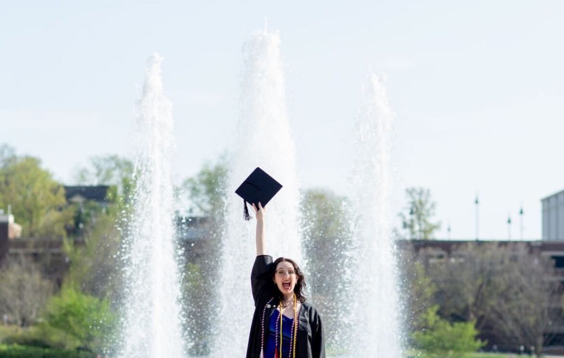 Katie Fraley started to her graduate program at Loyola this fall. (Courtesy of Katie Fraley)
