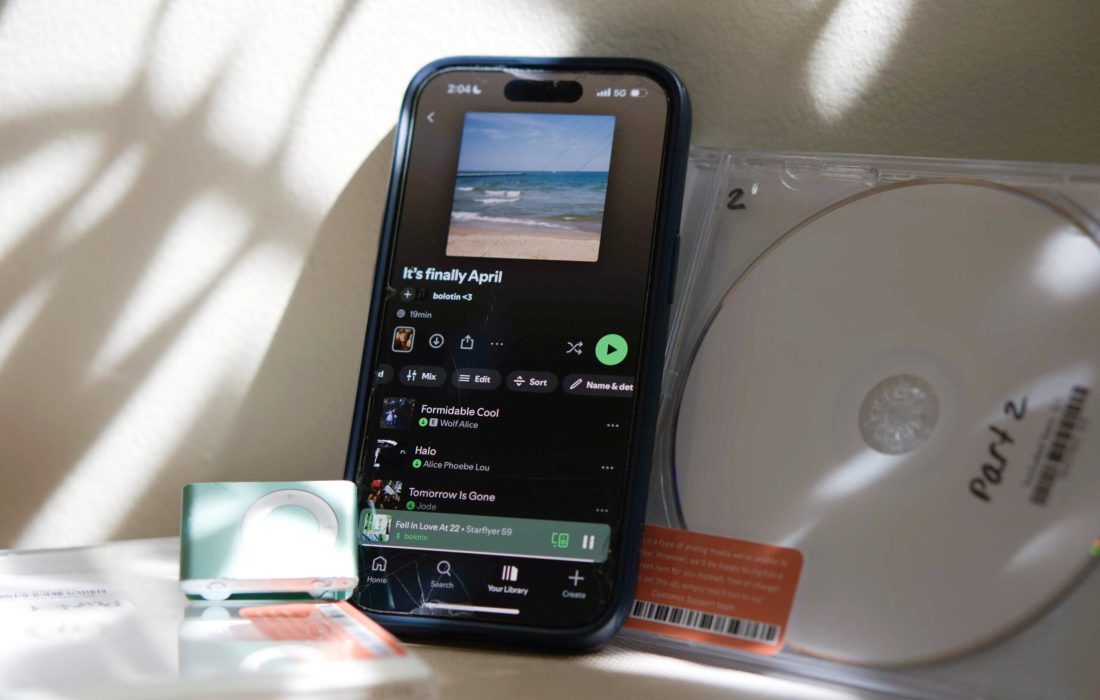 Playlists are a common way to collect various types of music on platforms like Spotify and Apple Music. (David Bolotin | The Phoenix)