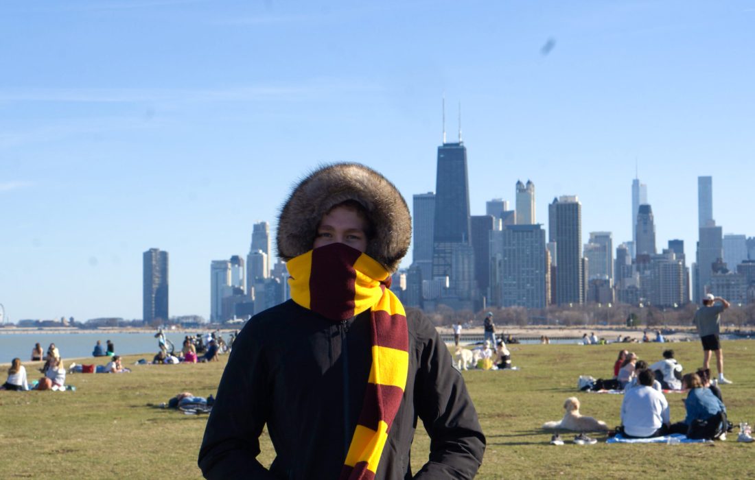 Chicago experiences long and harsh winters. (David Bolotin | The Phoenix)