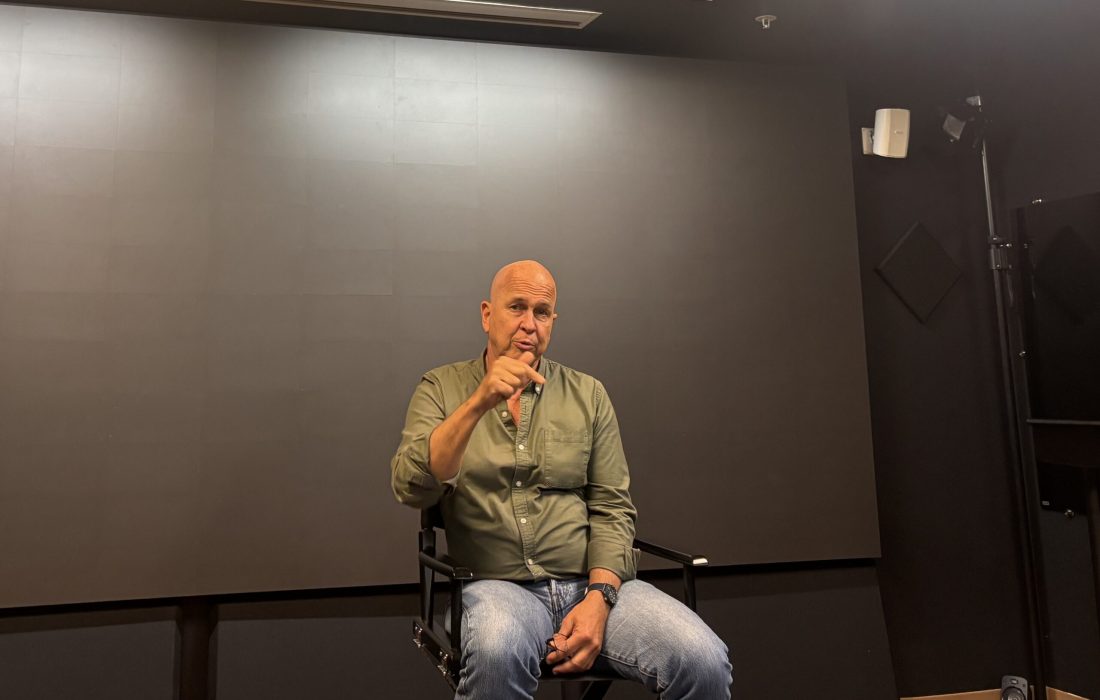 The Phoenix sat down with Greste to talk journalism, press freedom and the changing media landscape. (Julia Pentasuglio / The Phoenix)