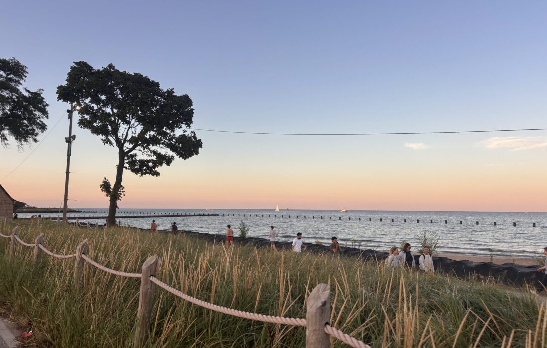 Lake Michigan is one of the 5 Great Lakes. (Julia Pentasuglio | The Phoenix)
