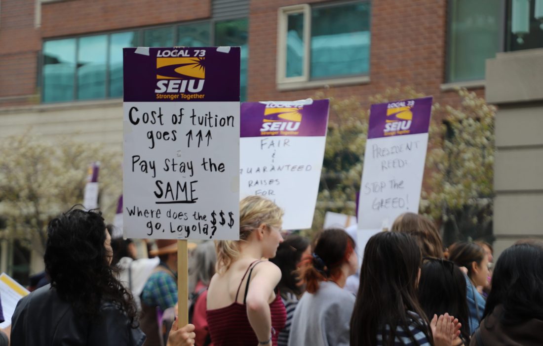 The union will strike on Friday. (Natalie Bartel | The Phoenix)