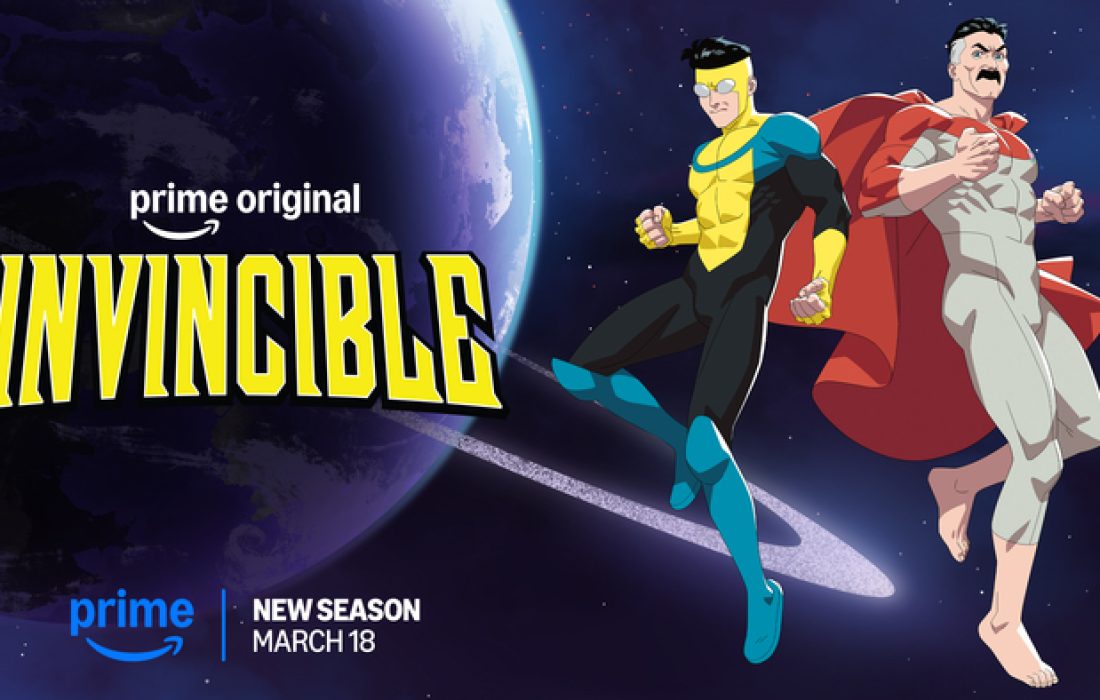 Season four of "Invincible" features an all-star returning cast and an array of new heros and villians. (Courtesy of Prime Video)