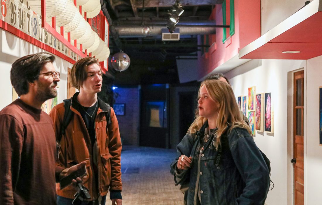 Throughout the fall semester, film students unite to produce projects that will headline at the Davis Theater next May. (Katrina De Guzman | The Phoenix)