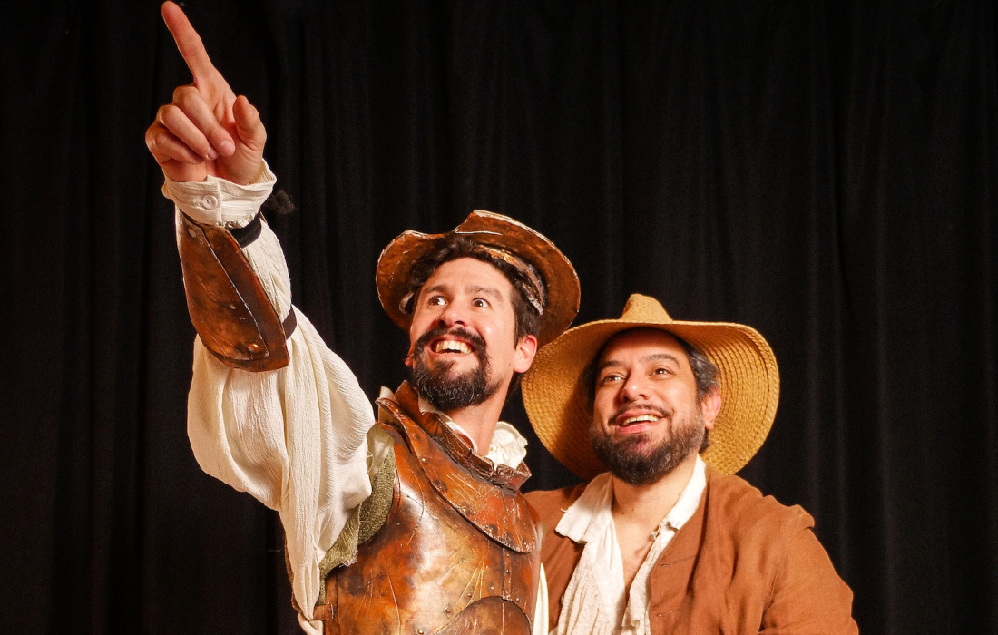 "Circus Quixote" is full of quips and capers. (Canelle Vanderford / Lookingglass Theater)