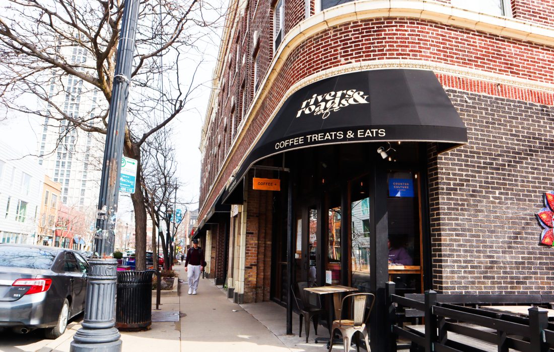 Styled after the U.S. National Parks System and featuring a rotating menu of monthly specials, Rivers and Roads Cafe is a Loyola-adjacent cafe. (Malika Chailertborisuth | The Phoenix)