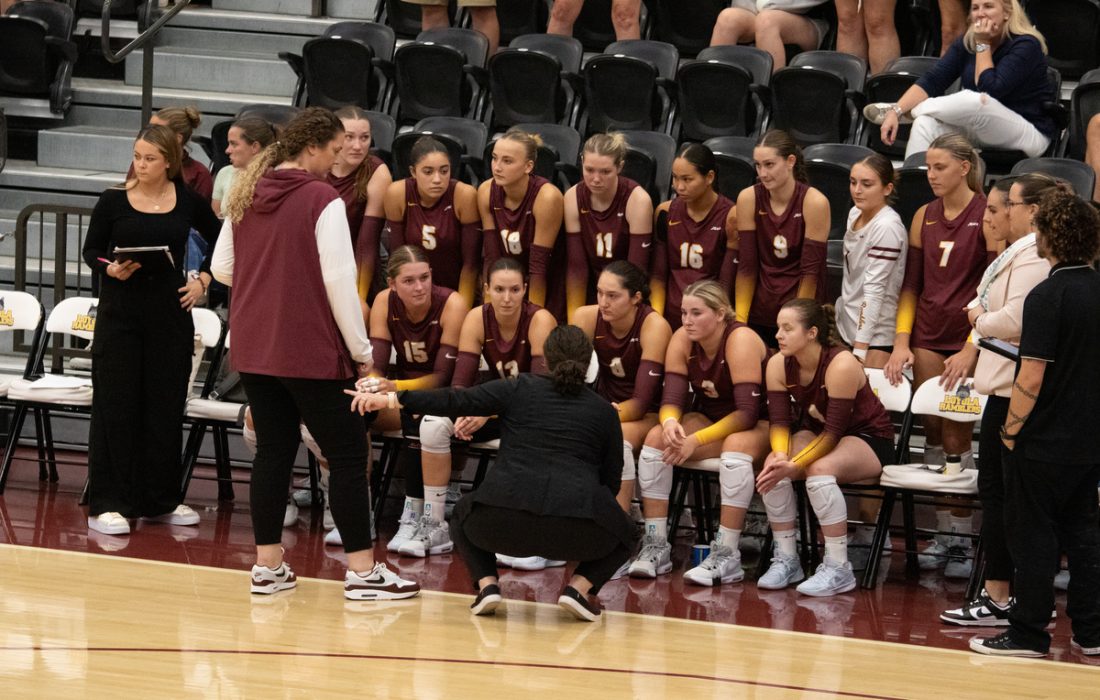 The Ramblers faced off against Utah for the second time during the invitational, losing 3-1. (Max Bates | The Phoenix)