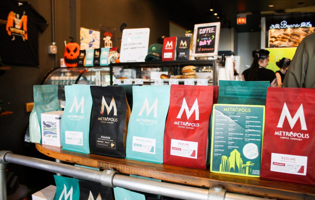 Metropolis Coffee Company has four locations throughout Chicago. (Olivia Mauldin | The Phoenix)