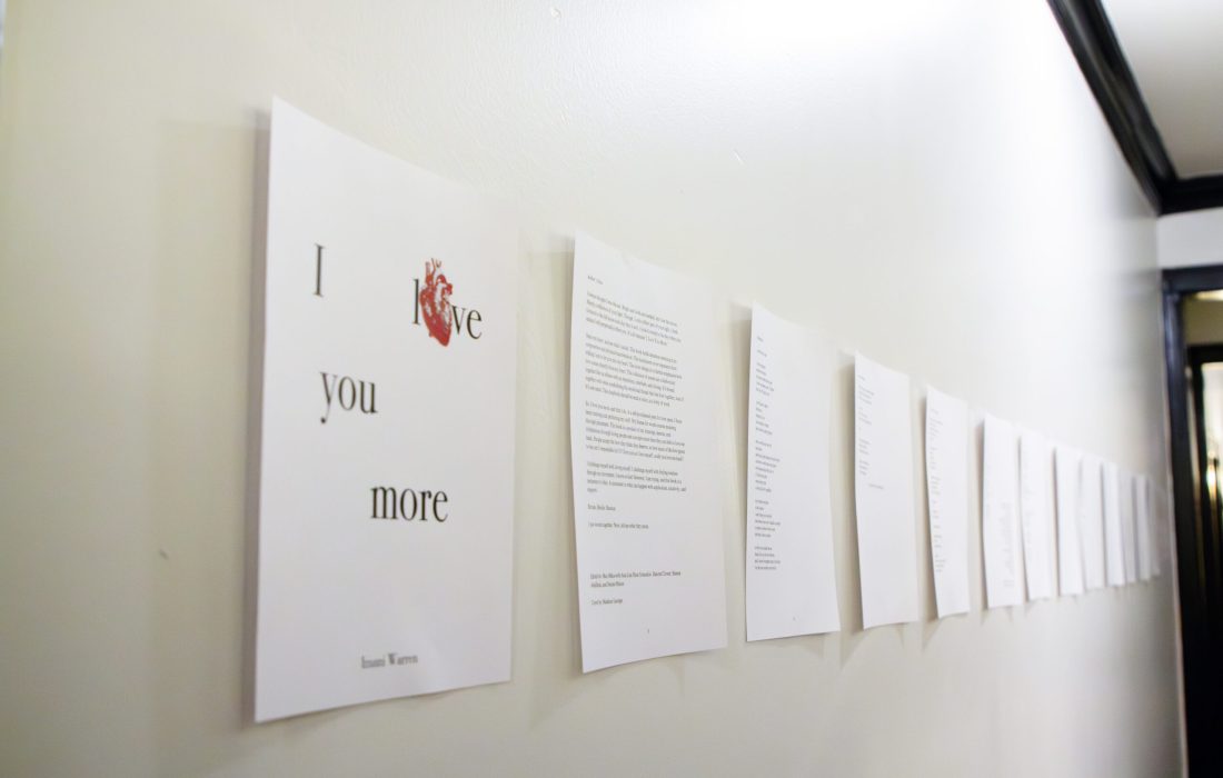 "I Love You More" is a chapbook, or collection of poetry. (Olivia Mauldin | The Phoenix)