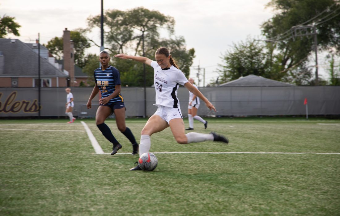 The Ramblers maintained their undefeated season at home with a 2-1 win over University of Toledo (Rebeca Flores Luna | The Phoenix)