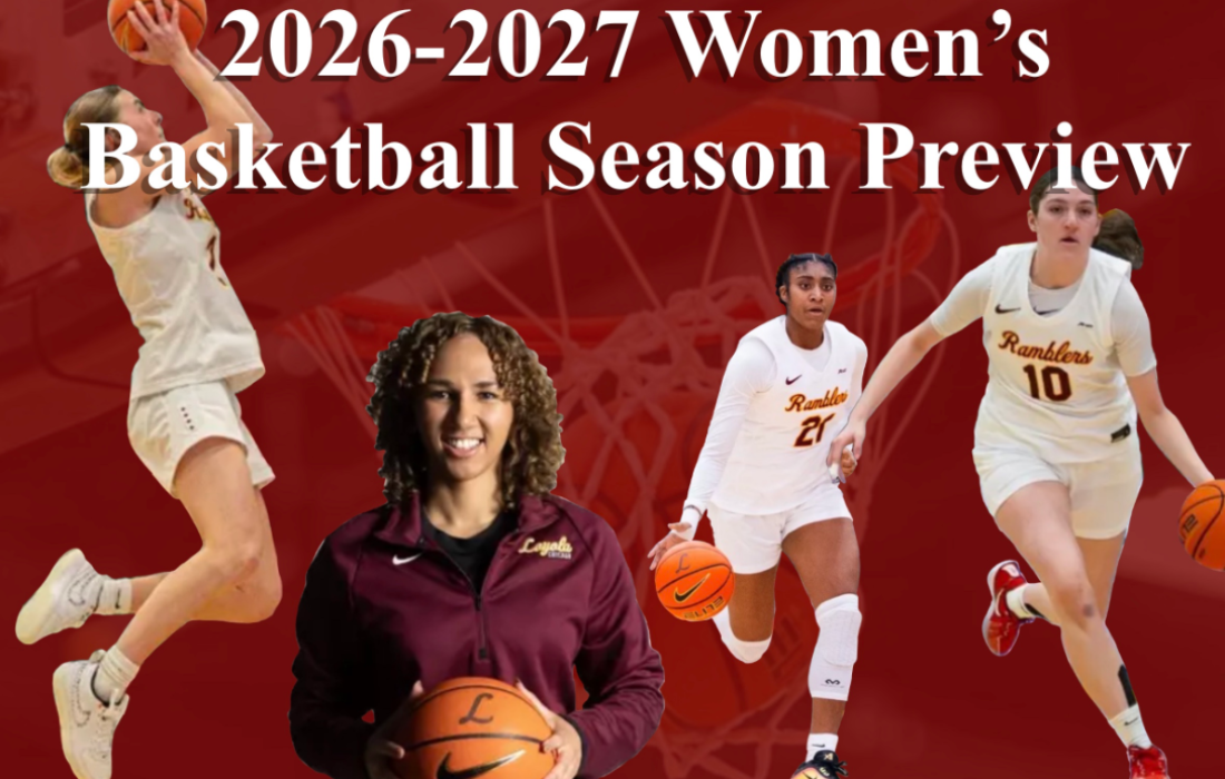 Loyola welcomes new Head Coach Morgan Paige along with six transfers. (Claire Bovino | Loyola Phoenix)
