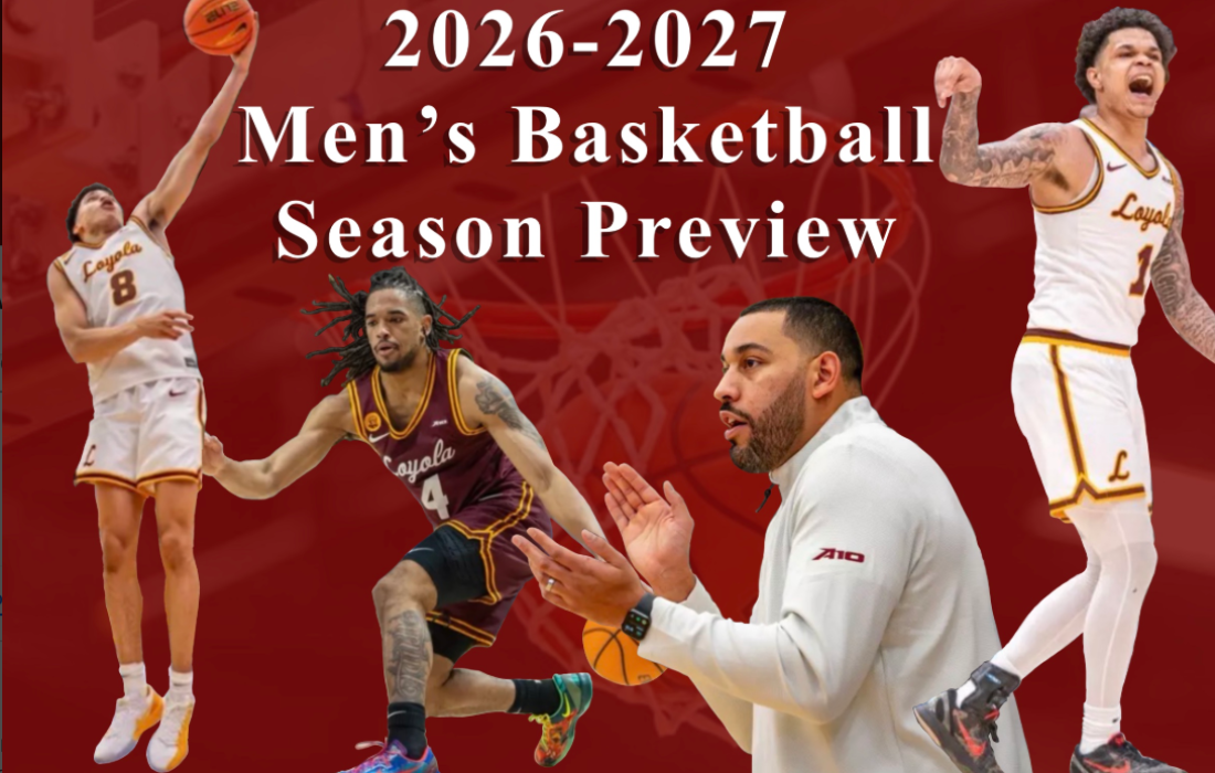 Head Coach Drew Valentine leads the team with 13 new additions. (Claire Bovino | Loyola Phoenix)