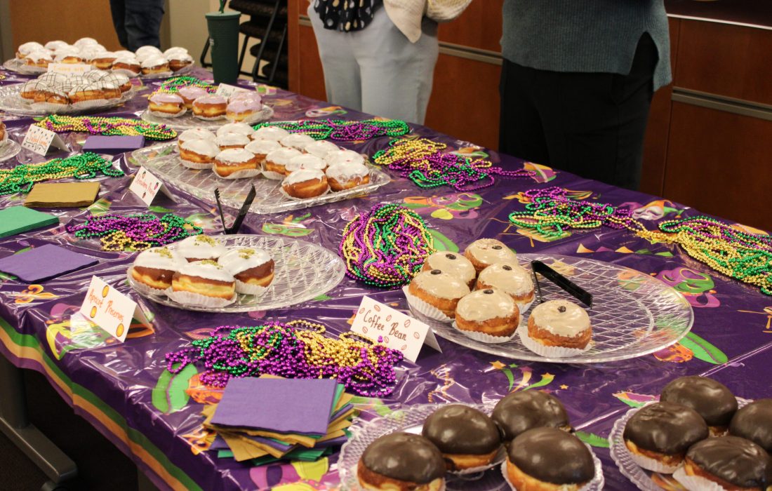 Mardi Gras is celebrated the Tuesday before Lent. (Sophia Reass | The Phoenix)