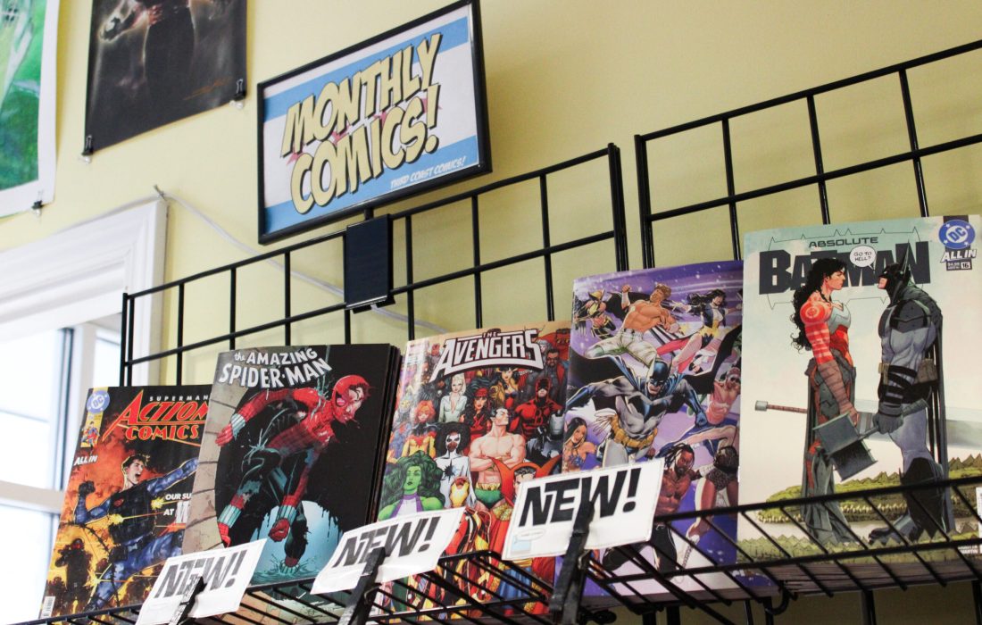 Comic Books are a popular collectible item. (Sophia Reass | The Phoenix)