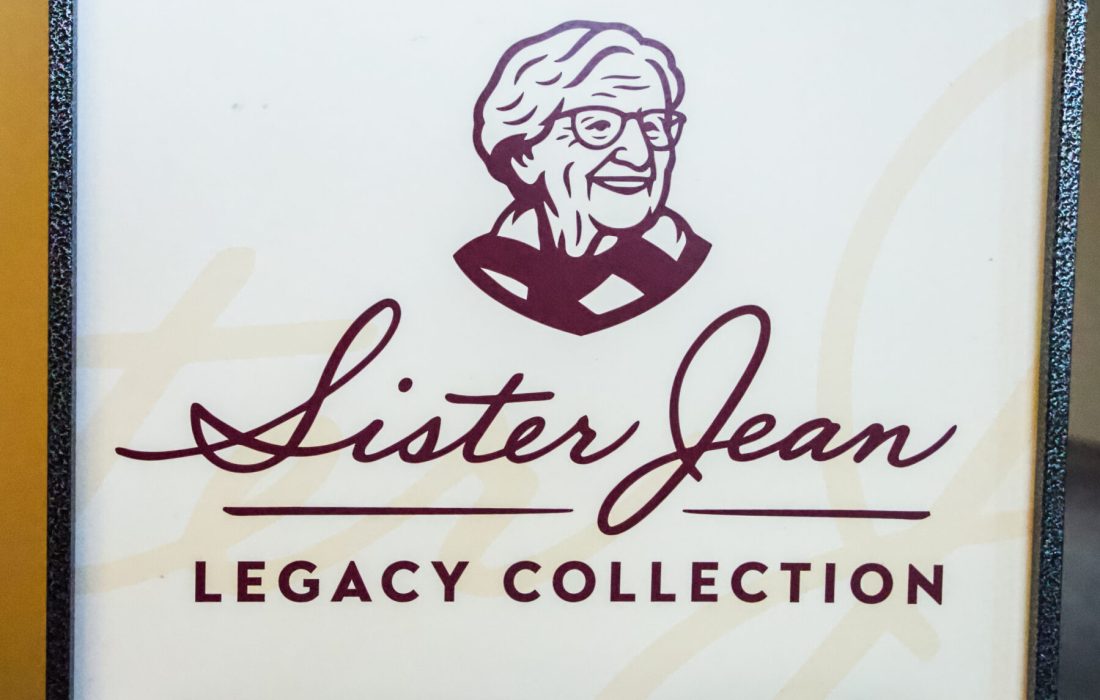 Following the passing of Sr. Dolores Jean Schmidt, Loyola released merchandise to commemorate her death. (Tiziana Mongu | The Phoenix)