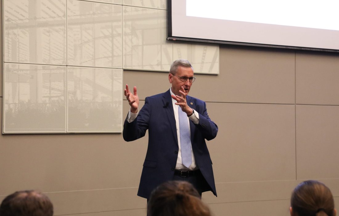 For the current FY 2026, when the current operating budget was approved by the Board of Trustees, the forecasted results of operations were $15 million. (Tiziana Mongu / The Phoenix)