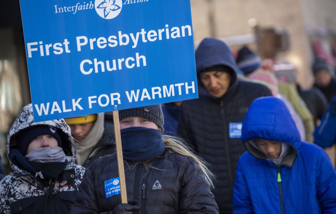 Over 300 community members participated in the walk. (Photo courtesy of Chris Walker)