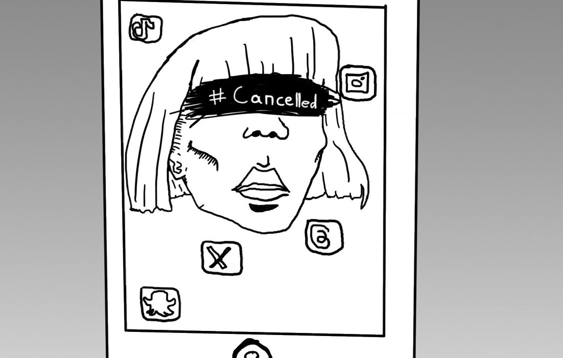 #"Cancelled" on Twitter (now X) refers to the, often rapid de-platforming of individuals or brands after they express, or are accused of expressing, offensive views. (Luke Larimer | The Phoenix)