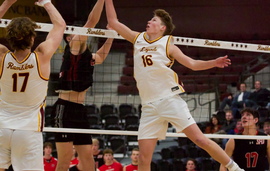 Smits Van Oyen grew up in Las Vegas, but played internationally before joining Loyola's roster (Megan Dunn | The Phoenix).